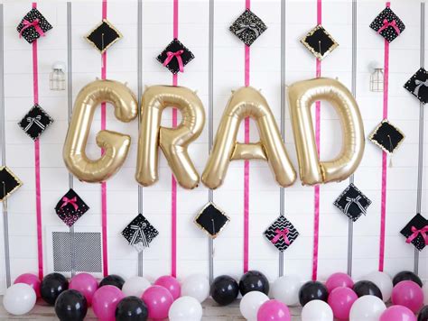 Diy Graduation Party Backdrop Fun365