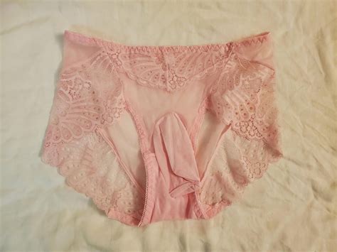 Men S See Through Femboy Panty Sissy Lingerie For Men Crossdresser Panties Etsy