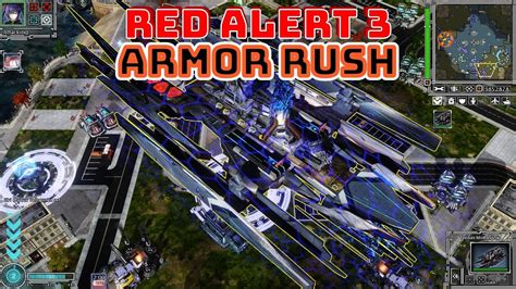 Command And Conquer Red Alert Armor Rush Giant Mothership As Mcv