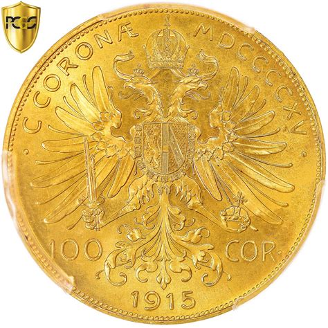 Austria Franz Joseph I 100 Corona 1915 Numiscorner Numismatic