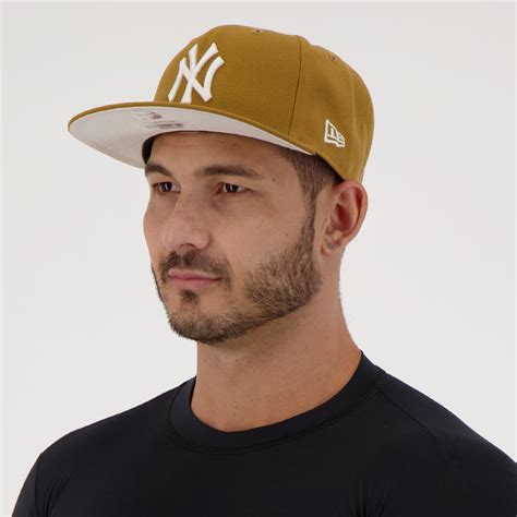 Boné New Era MLB New York Yankees 950 Marrom FutFanatics