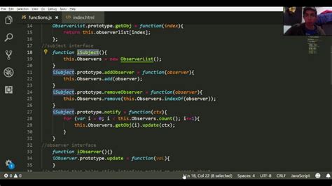 Patr N De Dise O Observer C Digo Javascript Youtube