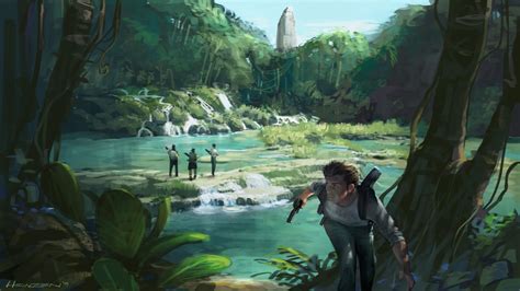 Uncharted Uncharted Artwork Concept Art Adventure Art