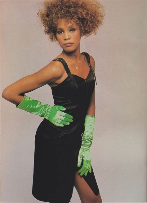 Top Of The Pop Culture 80s Whitney Houston Right On Magazine 1987