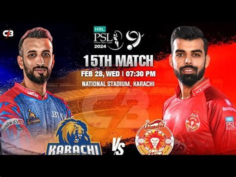 Karachi Kings Vs Islamabad United Th Match Prediction Psl Kk Vs