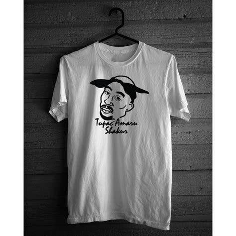 Jual Kaos Tupac Amaru Shakur Shopee Indonesia