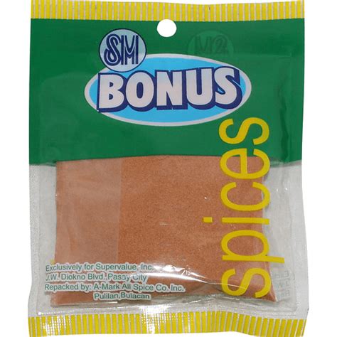 Sm Bonus Spices Cayenne Powder 50g Shop Walter Mart