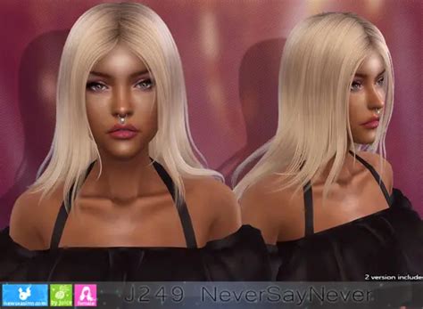 Newseas Hairstyles Sims 4 Hairs