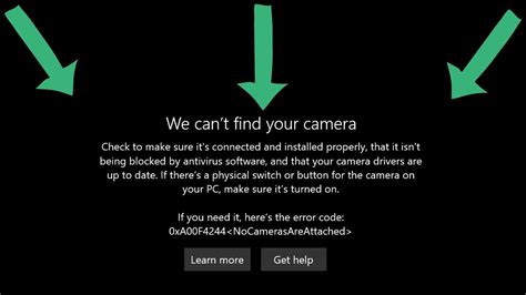 Fix We Can T Find Your Camera Error Code Xa F