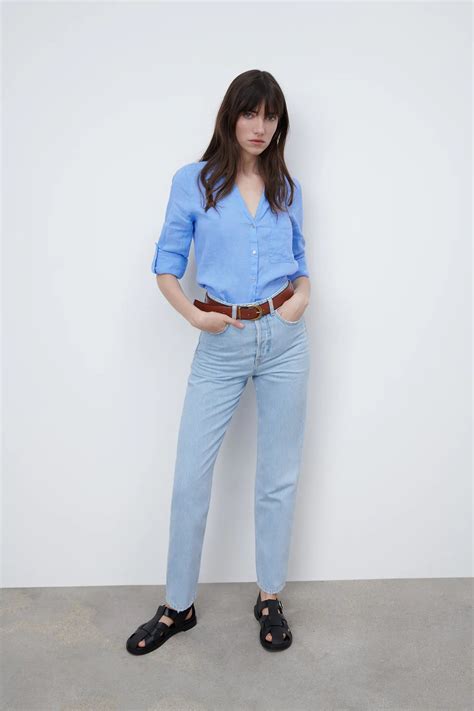 Mom Jeans Ideas De Zara Para Llevarlos Como Las Mejores Vestidas Según