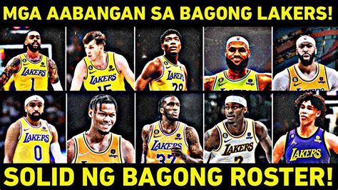 Mga Aabangan Sa Bagong Roster Ng Lakers Next Season Solid Nito Youtube