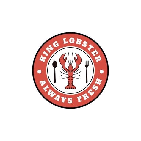 Premium Vector King Lobster Seafood Restaurant Logo Design