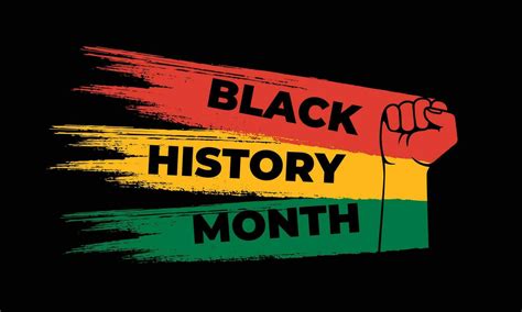 Black History Month Celebration Background Vector Illustration 36756135 ...