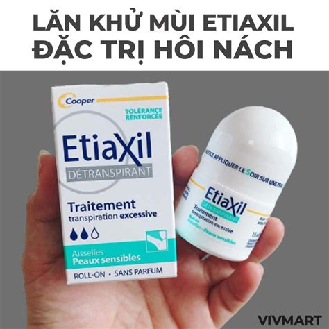 Lăn Khử Mùi Etiaxil Pháp Đặc Trị Hôi Nách VIVMART