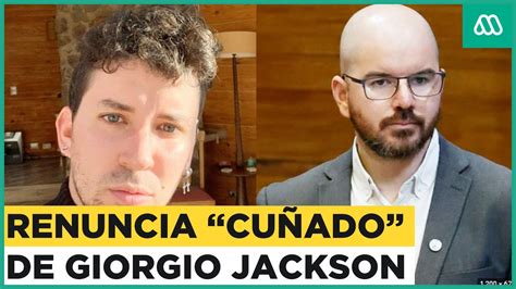 Cuñado de Giorgio Jackson renuncia a puesto en la Dirección General