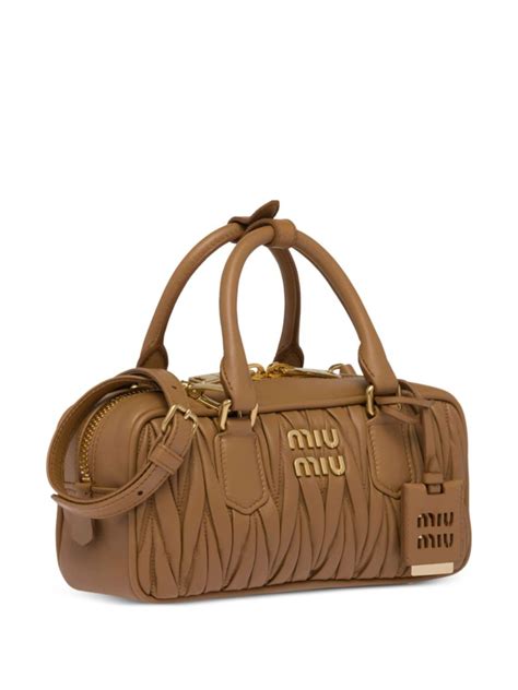 Arcadie matelassé nappa leather bag Miu Miu Eraldo