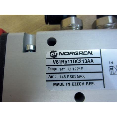 Norgren V R Dc Aa Solenoid Valve New No Box Mara Industrial