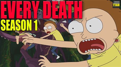 Every Death In Rick And Morty Season 1 Kill Count Youtube