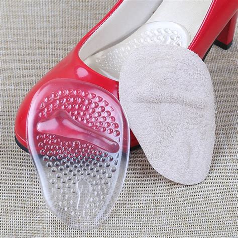 600PCS PAIRS Soft Gel Anti Slip Forefoot Shoe Pad For High Heels Pain