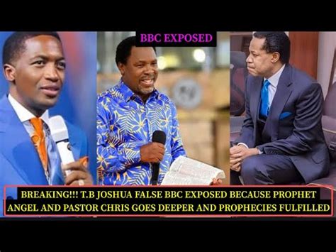 Breaking T B False Joshua Exposed Because Prophet Angel And Pastor