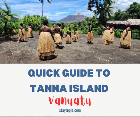 Quick Guide to Tanna Island Vanuatu - Staytopia