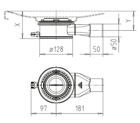 Kaldewei Professional Ka Horizontal Waste Set