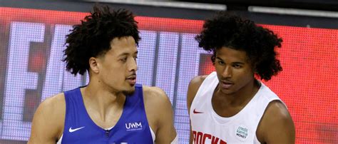 Cade Cunningham Jalen Green Went Off In A Summer League Battle