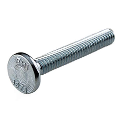 1/4"-20x2-1/4" A307 Flat Head Carriage Bolts Zinc Bulk | AFT