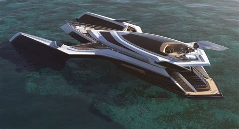 Motor Yacht Design Visualization Behance