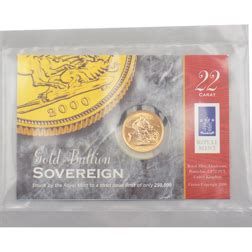 Pre Owned Carded Uk Full Sovereign Gold Coin Pre Owned