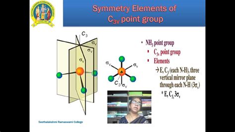 Construction Of Character Table For C3v Point Group Dr S Santhi Dept Of Chemistry Youtube