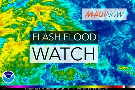 Maui Flood Watch Issued For Anticipated Weekend Rain Maui Now