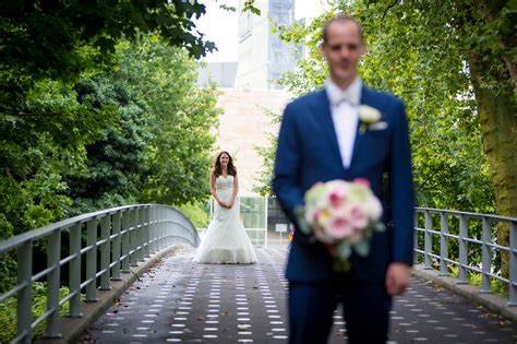 Wedding First Look The 1st Look Wedding Photographer Dublin