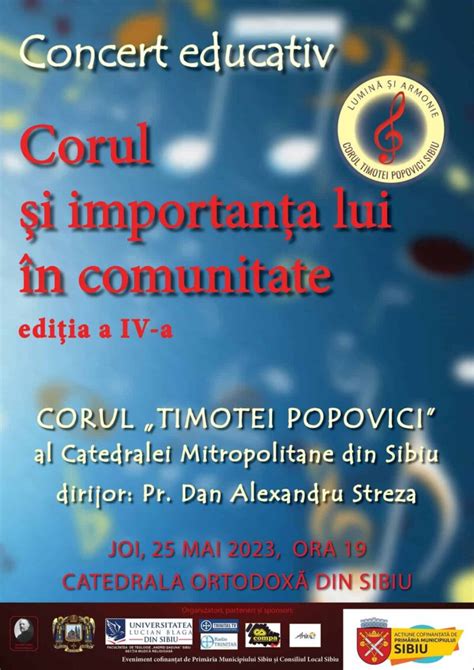 Asociația Corală Timotei Popovici revine în viața culturală a