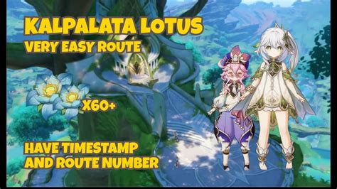 All Kalpalata Lotus Location Farm Route Most Efficient Farming Guide