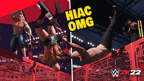 WWE 2K22 All Hell In A Cell OMG Moments YouTube