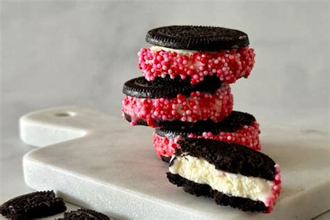 Oreo Ice Cream Sandwich Recipe Healthy Foodie Girl