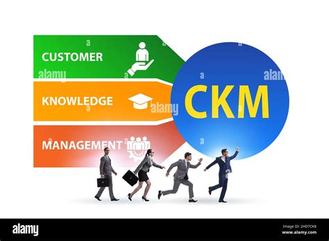 Customer Knowledge Management Business And Marketing Concept Stock