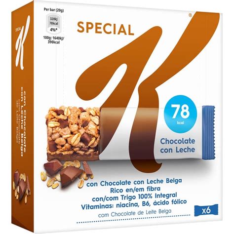 Barritas De Cereales Integrales Con Chocolate Con Leche Belga