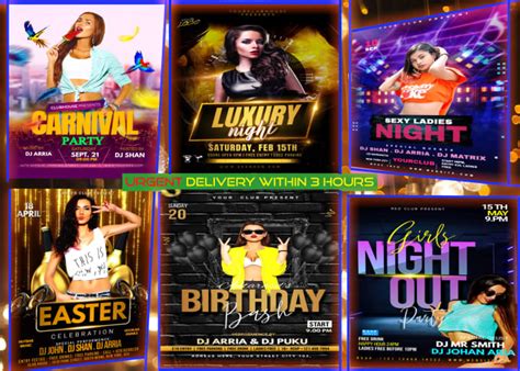 Design Creative Eye Catching Event Flyer Or Any Flyer And Poster By