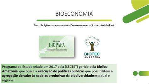 Bioeconomia na Semana do Calouro 2021 BioTec Amazônia