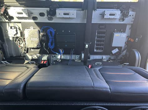 Ford F-Series Truck Custom Behind the Seat Vented Subwoofer Enclosure