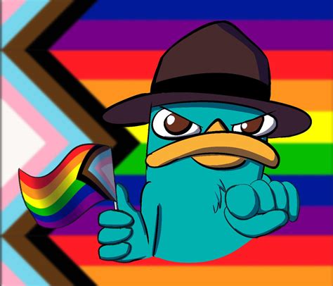 Pride Perry The Platypus By 1544cimn On Deviantart