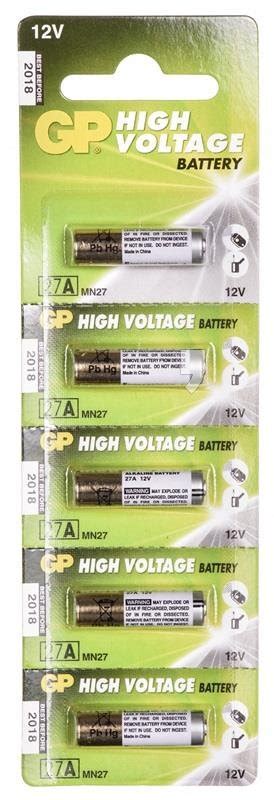 Bateria Alkaliczna MN27 GP BATTERY High Voltage 27A U5 5 Szt GP