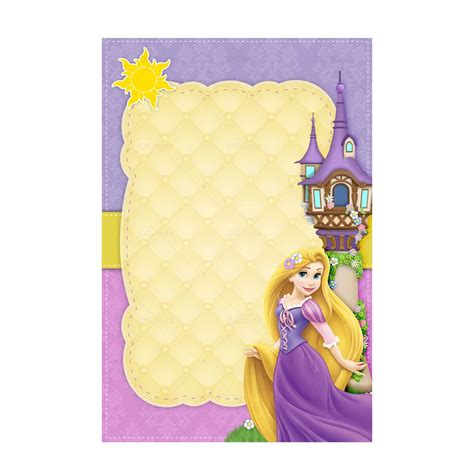 Artes Convite Rapunzel Gr Tis Para Editar E Imprimir