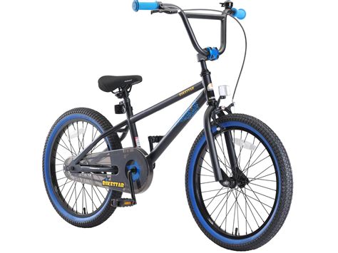 Bikestar Kinderfiets Bmx Inch Zwart Blauw Fietsdirect