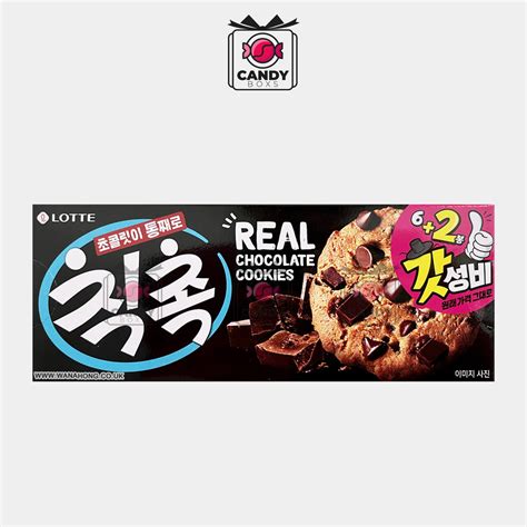 Lotte Real Chocolate Cookies 120g Candy Boxs Candyboxs