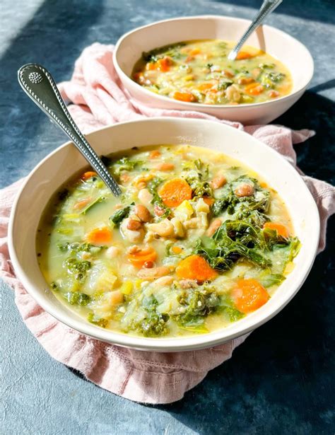 Easy Ham And White Bean Kale Soup Tipps In The Kitch