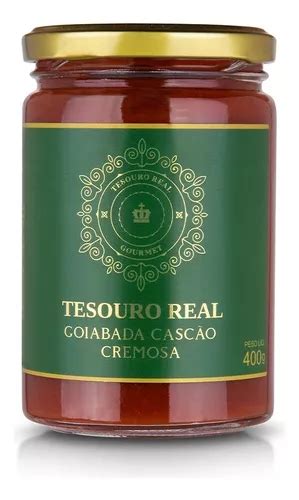 Del Cia Caseira Goiabada Cremosa Gasc O Tesouro Real G Mercadolivre