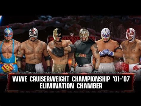 WWE 2k22 Elimination Chamber Of The Rey Mysterio S YouTube